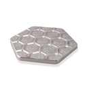 pura-6 Drink Coaster - Aluminium Uncoated/Raw